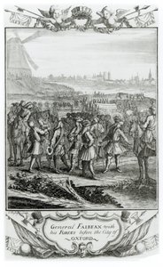 Le général Fairfax avec ses forces devant la ville d